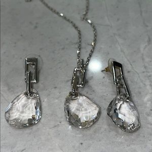 Swarovski Crystal Set Earring and Necklace